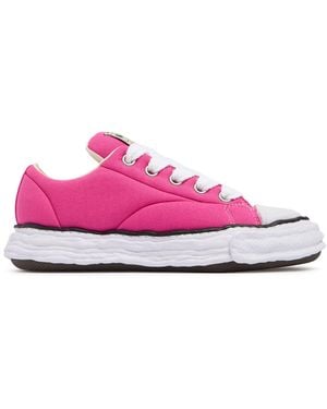 Maison Mihara Yasuhiro Herren Canvas-Sneakers „Peterson 23“ - Pink