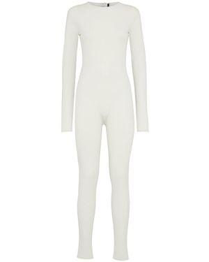 Entire studios Damen Jumpsuit Aus Nylon - Weiß