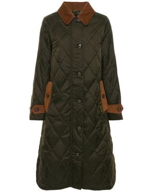 Barbour Mantel "silwick" - Grün