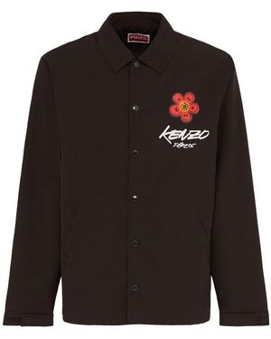 KENZO Kenzo Futura Light Coach Jacket - Black