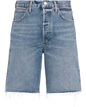 Agolde 90's Denim Shorts - Blue