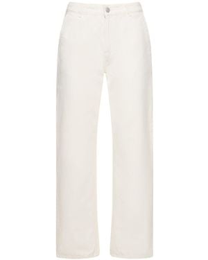 Carhartt Gerade Hose "pierce" - Weiß