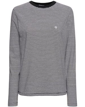Anine Bing Rylan コットン長袖tシャツ - グレー