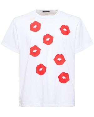 Comme des Garçons コットンジャージーtシャツ - ホワイト