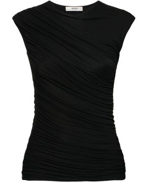 Agolde Tanktop Aus Jersey "ester" - Schwarz