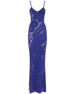 Etro ジャージードレス - パープル