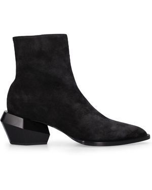 Balmain Billy スエードアンクルブーツ - ブラック