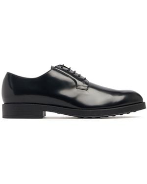 Tod's Herren Derbyschuhe Aus Leder - Schwarz