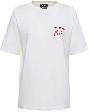 A.P.C. Amo コットンtシャツ - ホワイト