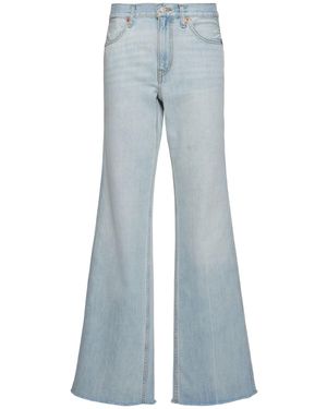 RE/DONE The Californian Wide Leg Denim Jeans - Blue