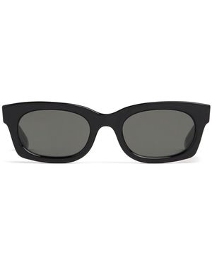 Retrosuperfuture Rechteckige Sonnenbrille Aus Acetat - Grau