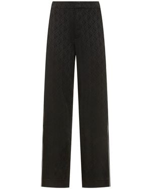 Marine Serre Hose Aus Jacquard - Schwarz