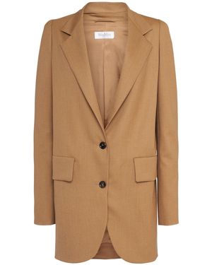 Max Mara Ebridi ブレザー - ナチュラル