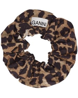 Ganni ツイルシュシュ - ブラウン