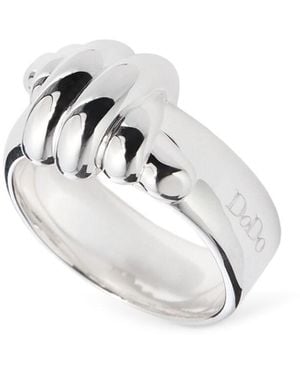 Dodo Nodo Thick Ring - White