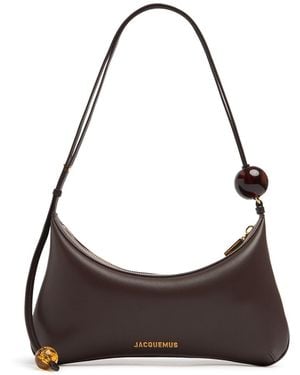 Jacquemus Le Grand Bisou Perle レザーバッグ - ブラウン