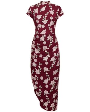 ROTATE BIRGER CHRISTENSEN Embellished Maxi Dress - Red