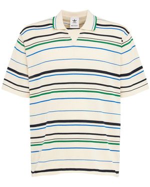 adidas Originals Wales Bonner ニットポロシャツ - グレー