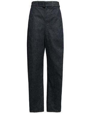 Lemaire Baumwolljeans Mit Hohem Bund - Blau
