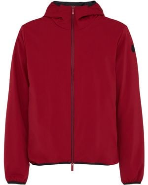 Moncler Batisse Nylon Blend Down Jacket - Red