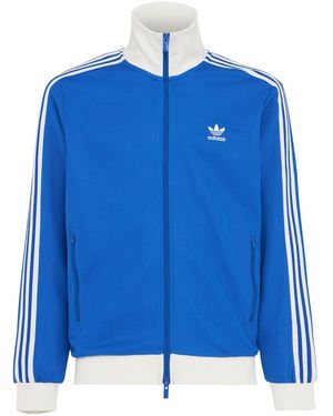 adidas Originals Herren Classic Cotton Blend Track Jacket - Blau