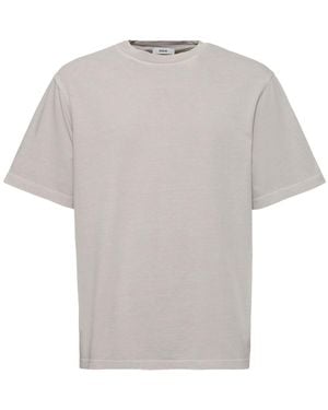 Agolde Asha Mock Neck T-Shirt - Grey