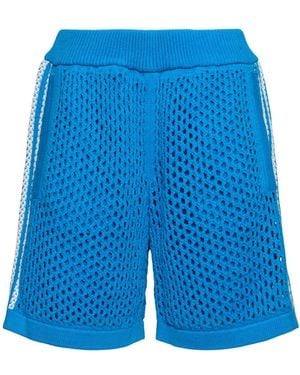 adidas Originals Clot C Open Knit Shorts - Blue