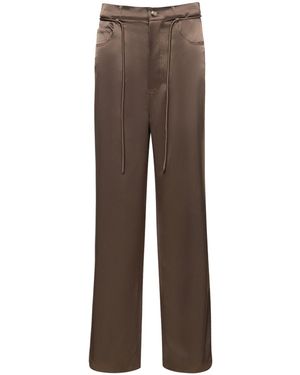 【関税込み】Nanushka ブラウン Gabin ラウンジパンツ ブラウン Nanushka パンツ、スラックス、チノパン レディース | Lyst