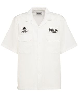 Carhartt Herren Hemd „Deli“ - Weiß
