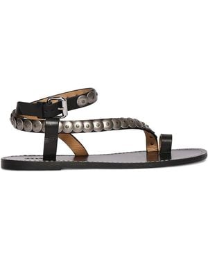 Isabel Marant Melte レザーサンダル - ブラック