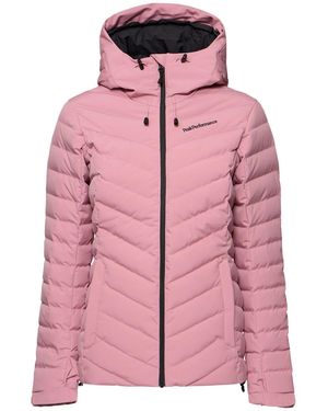 Peak Performance Frost Tech Down Ski Jacket - Pink