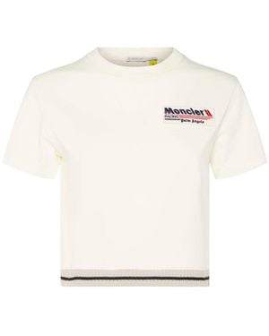 Moncler Genius Moncler X Palm Angels Cotton T-Shirt - White