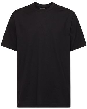 Y-3 Gfx Short Sleeve Cotton T-shirt - Black