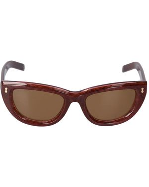 Gucci Gg1521s アセテートサングラス - ブラウン