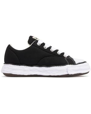 Maison Mihara Yasuhiro Herren Canvas-Sneakers „Peterson 23“ - Schwarz