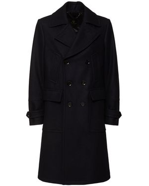 Belstaff Milford ウールブレンドコート - ブラック