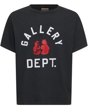 GALLERY DEPT. Uomo Box Merch T-Shirt - Black