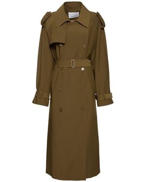 Frankie Shop Veyron Trench Coat - Natural