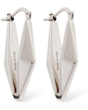 Jimmy Choo Diamond Chain Earring - White