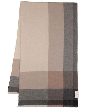 Brunello Cucinelli Herren Woll/Kaschmirschal - Braun