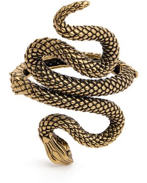 Chloé Snake カフブレスレット - メタリック