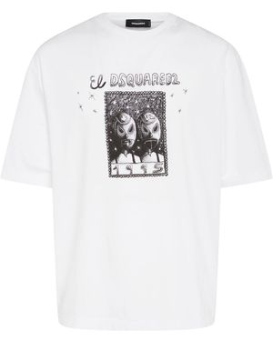 DSquared² Loose Fit Tシャツ - ホワイト