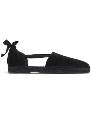 【関税込み】Bode ブラック Peggy エスパドリーユ CHARLES & KEITH クロスオーバー エスパドリーユウエッジ