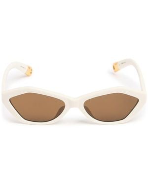 Jacquemus Les Lunettes Bambino Acetate Sunglasses - Natural