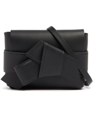 Acne Studios Mini Musubi クロスボディレザーバッグ - ブラック