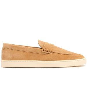 Brunello Cucinelli スエード ローファー - ブラウン
