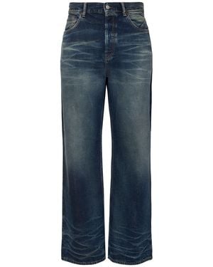 Acne Studios 2021 M Broadway コットンデニムジーンズ - ブルー