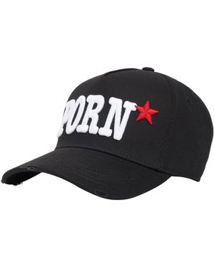 DSquared² Porn* コットンキャップ - ブラック
