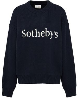 FRAME X Sotheby's Cashmere Jumper - Blue