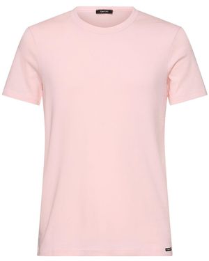 ◆注目アイテム◆【TOM FORD】リヨセル＆コットンTシャツ ◇TOM FORD 最新作◇ヘンリーコットン＆リヨセル リブTシャツ◇